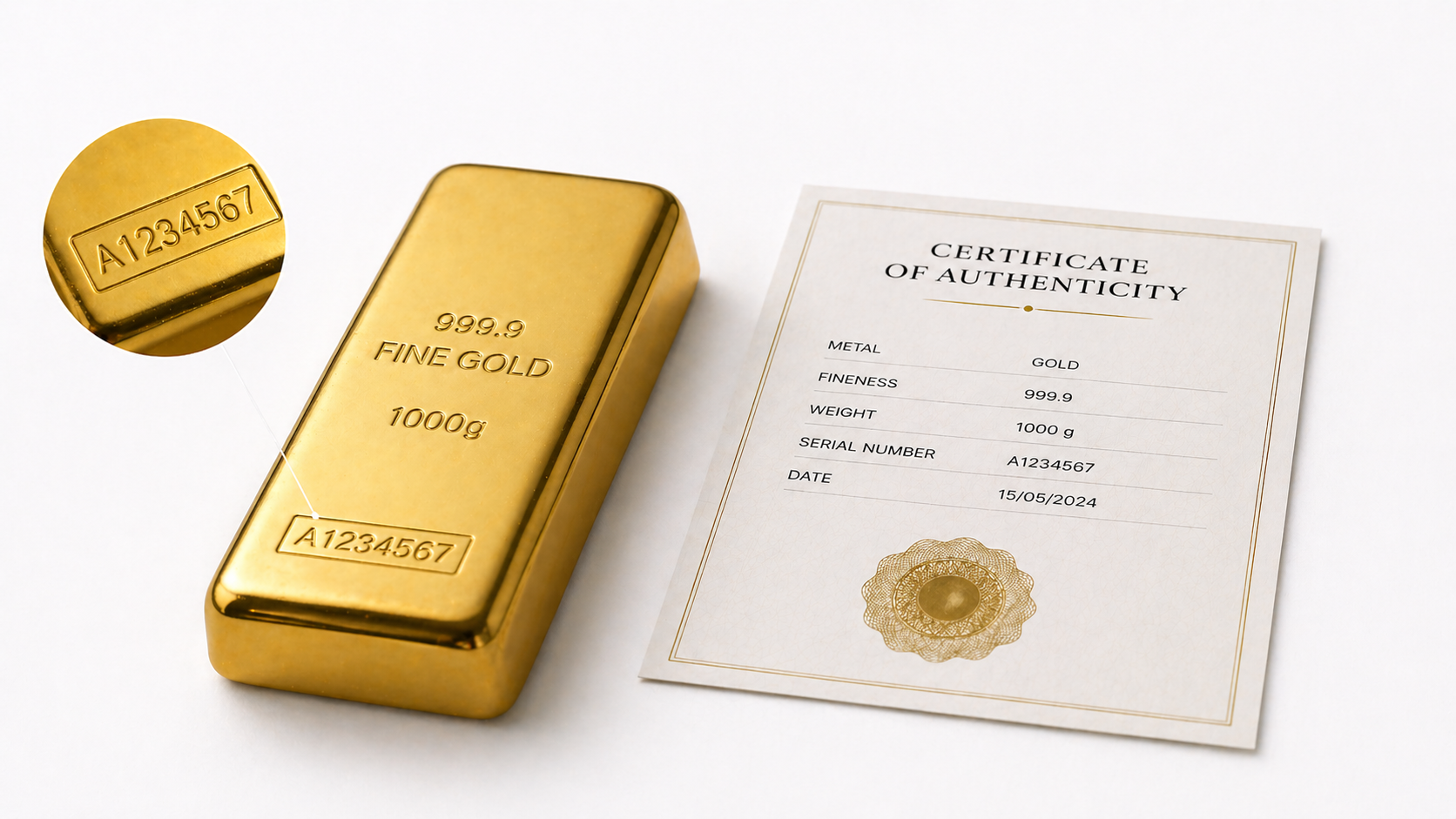 acquistare oro fisico