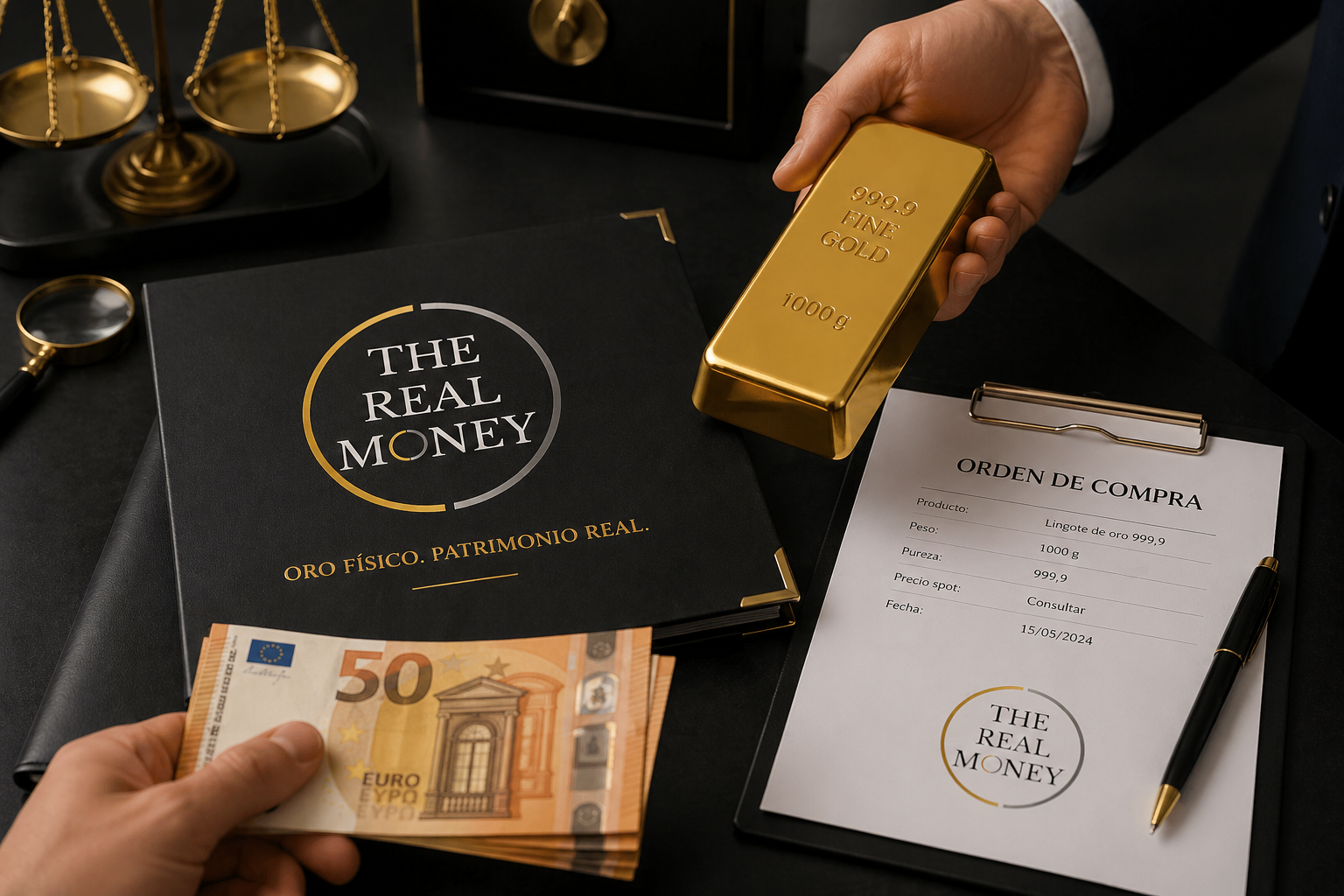 como comprar oro físico